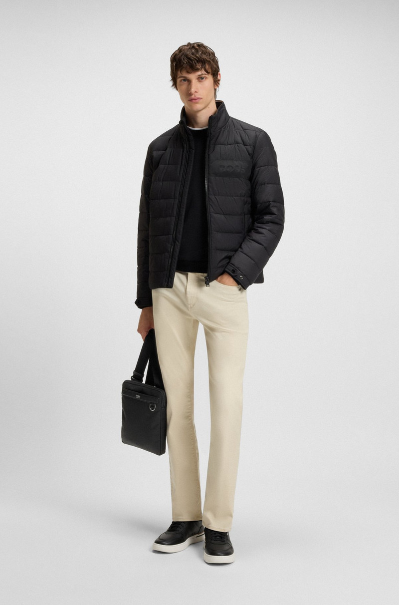 BOSS REPORTER BAG WITH SMOOTH AND STRUCTURED FINISHES outlook