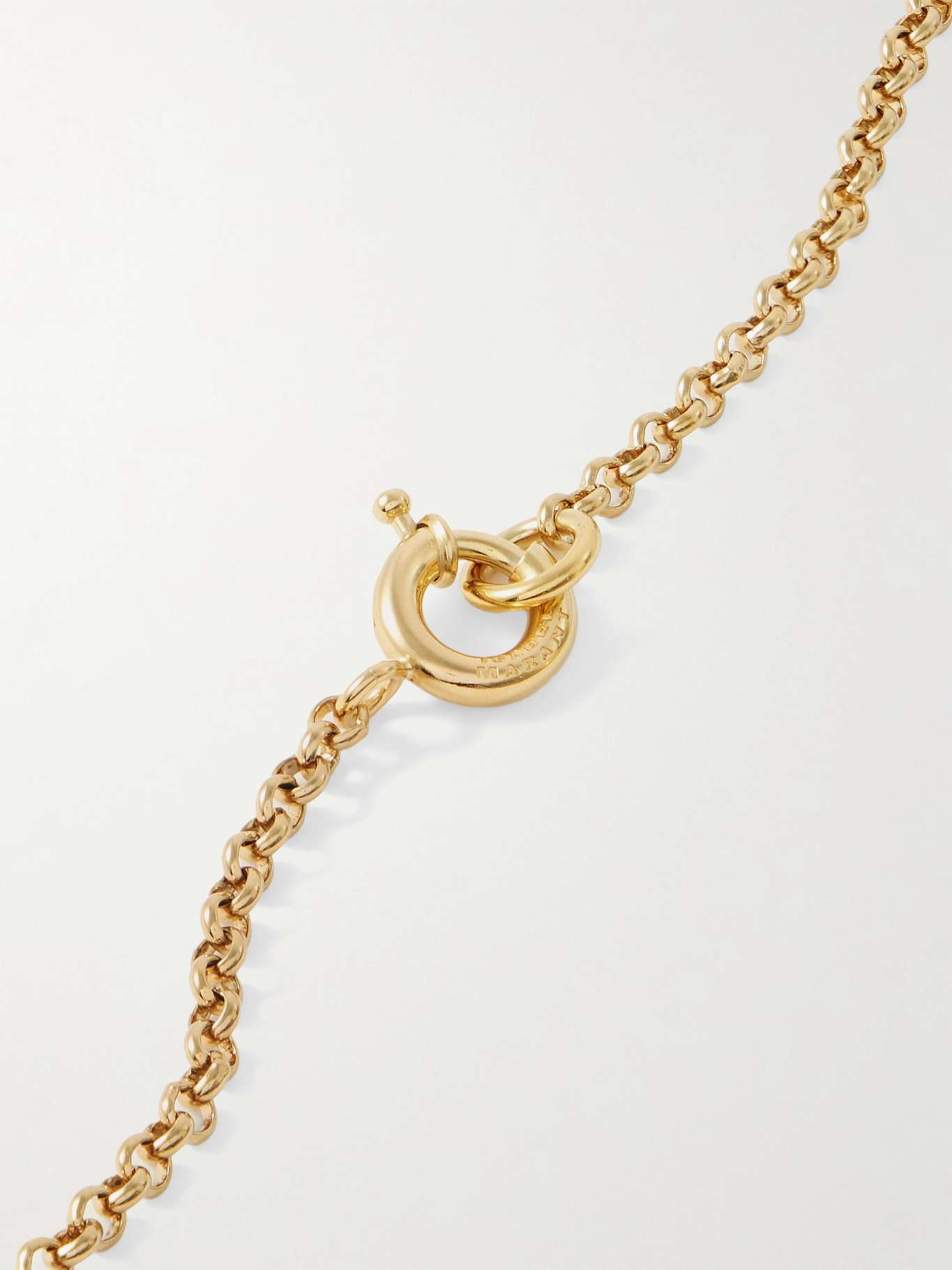 River gold-tone necklace - 3