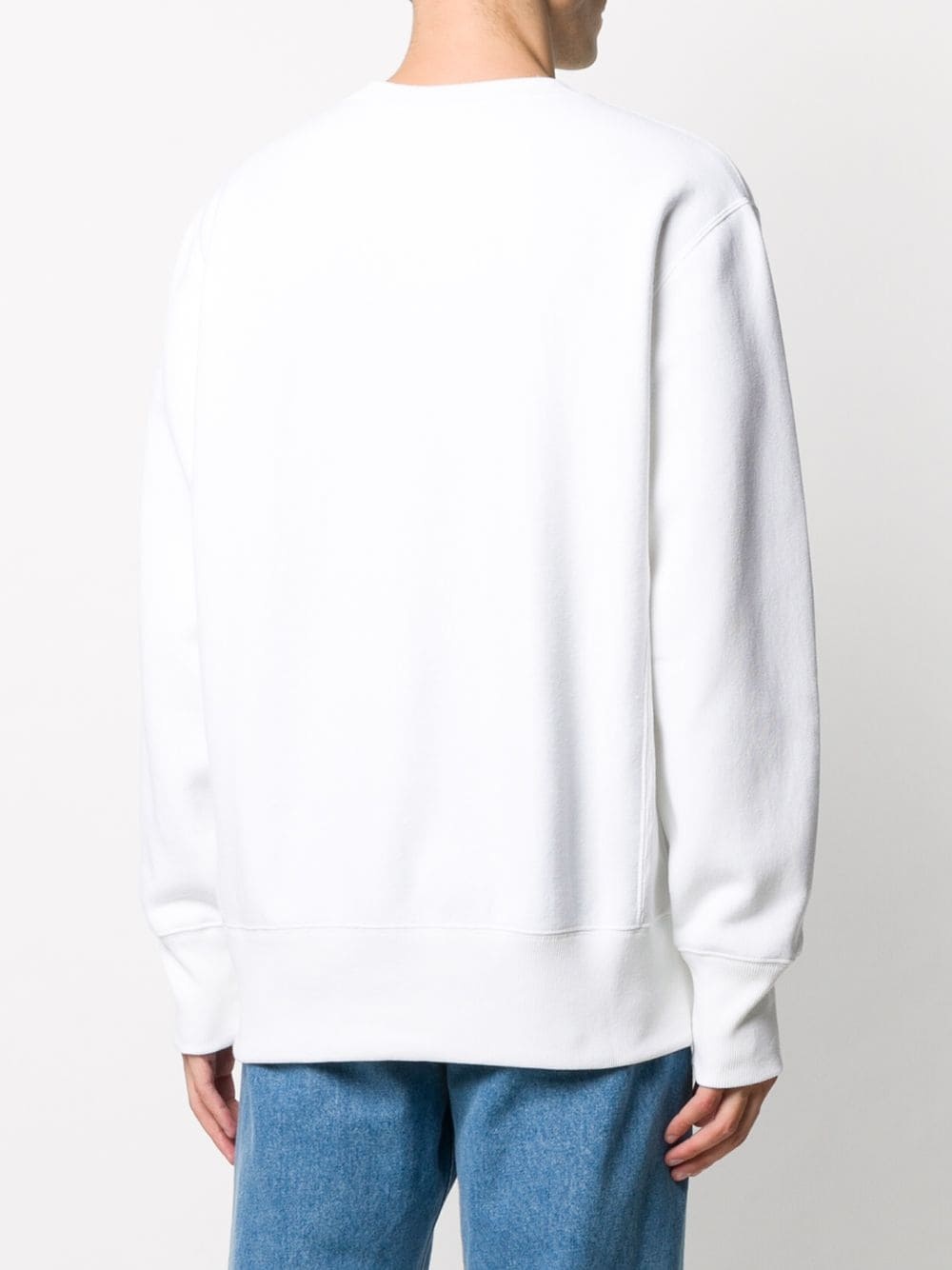 embroidered logo sweatshirt  - 4