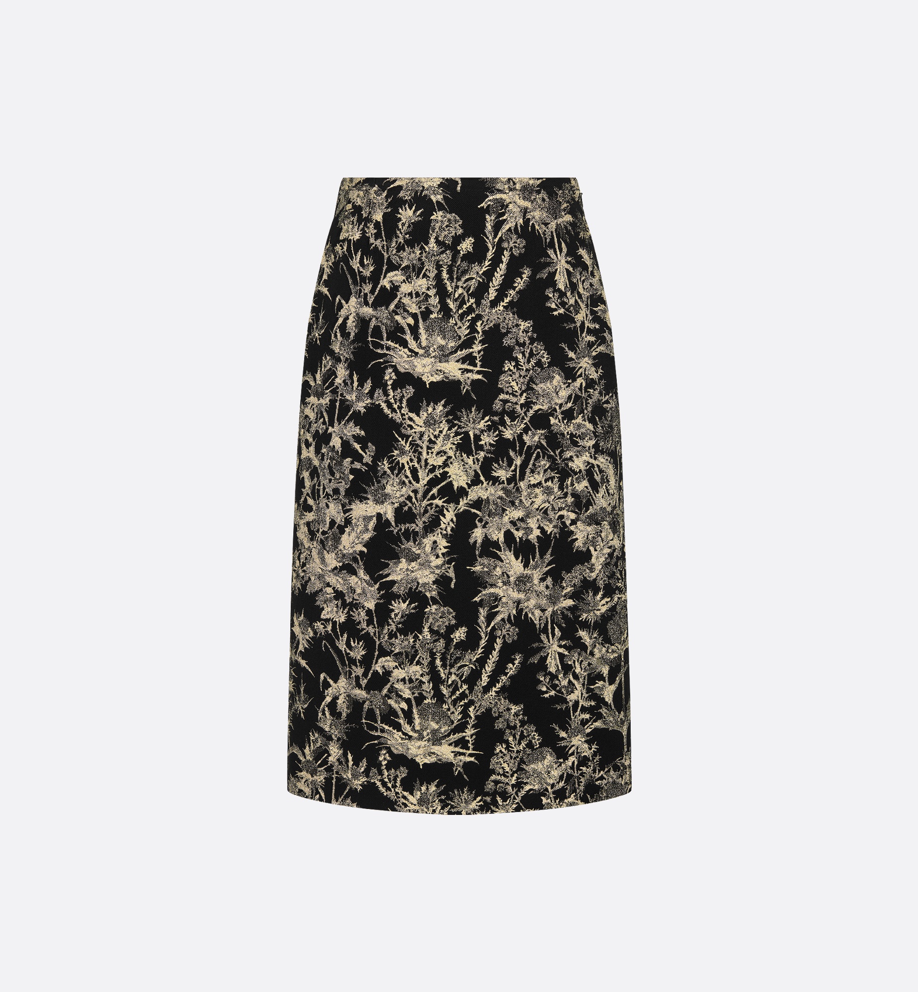 Mid-Length Straight Skirt - 1