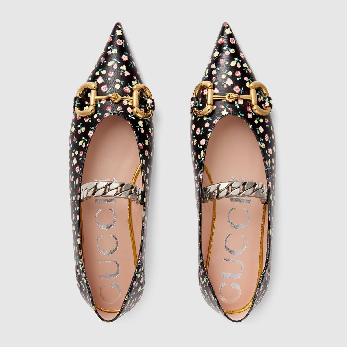 Women's Gucci Liberty floral ballet flat - 3