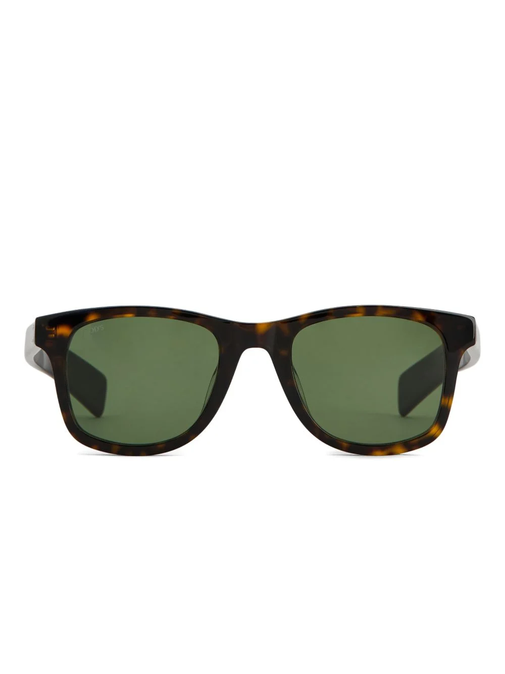 logo square-frame sunglasses - 1