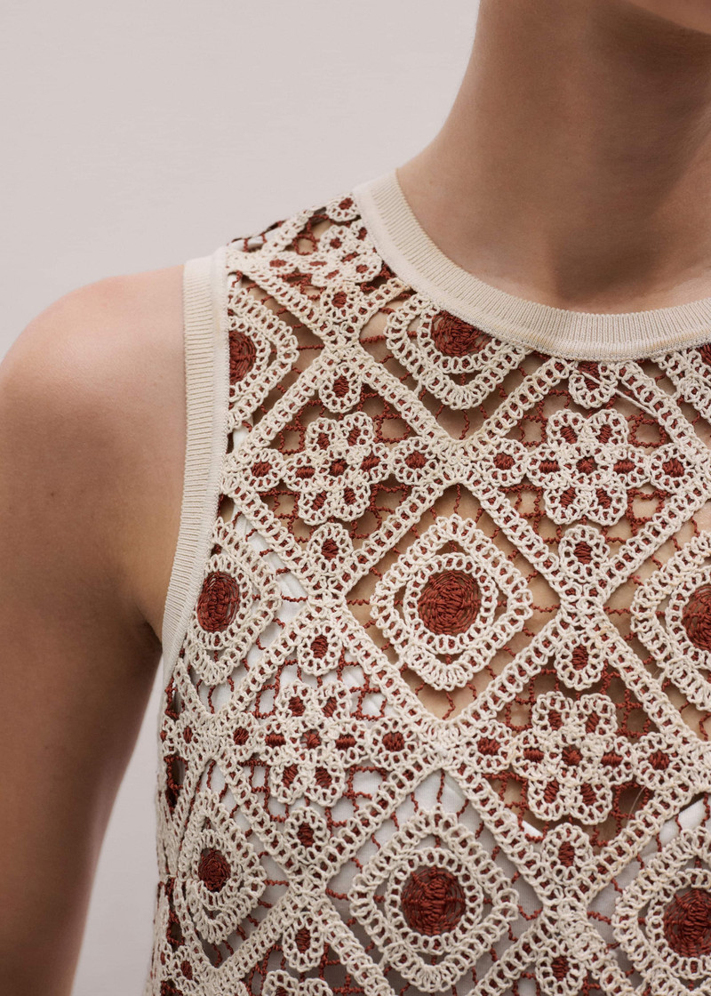 ME+EM Crochet Shell Top outlook
