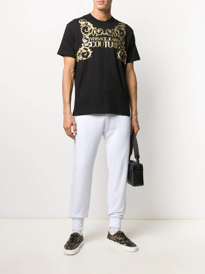 VERSACE JEANS COUTURE Barocco logo print T-shirt  outlook