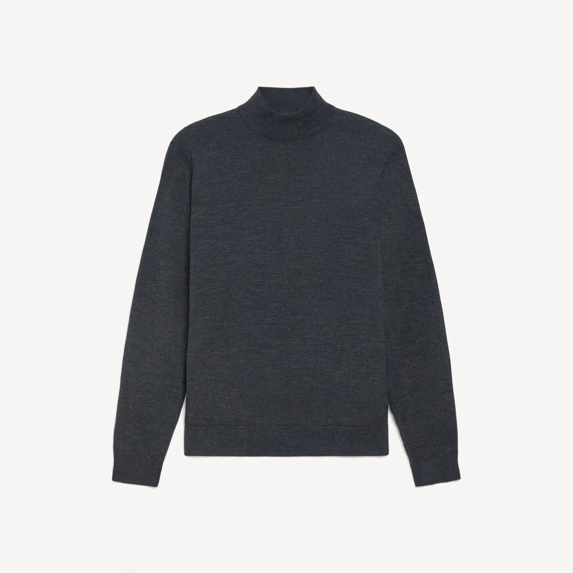 Mock Neck Sweater in Regal Wool - 1