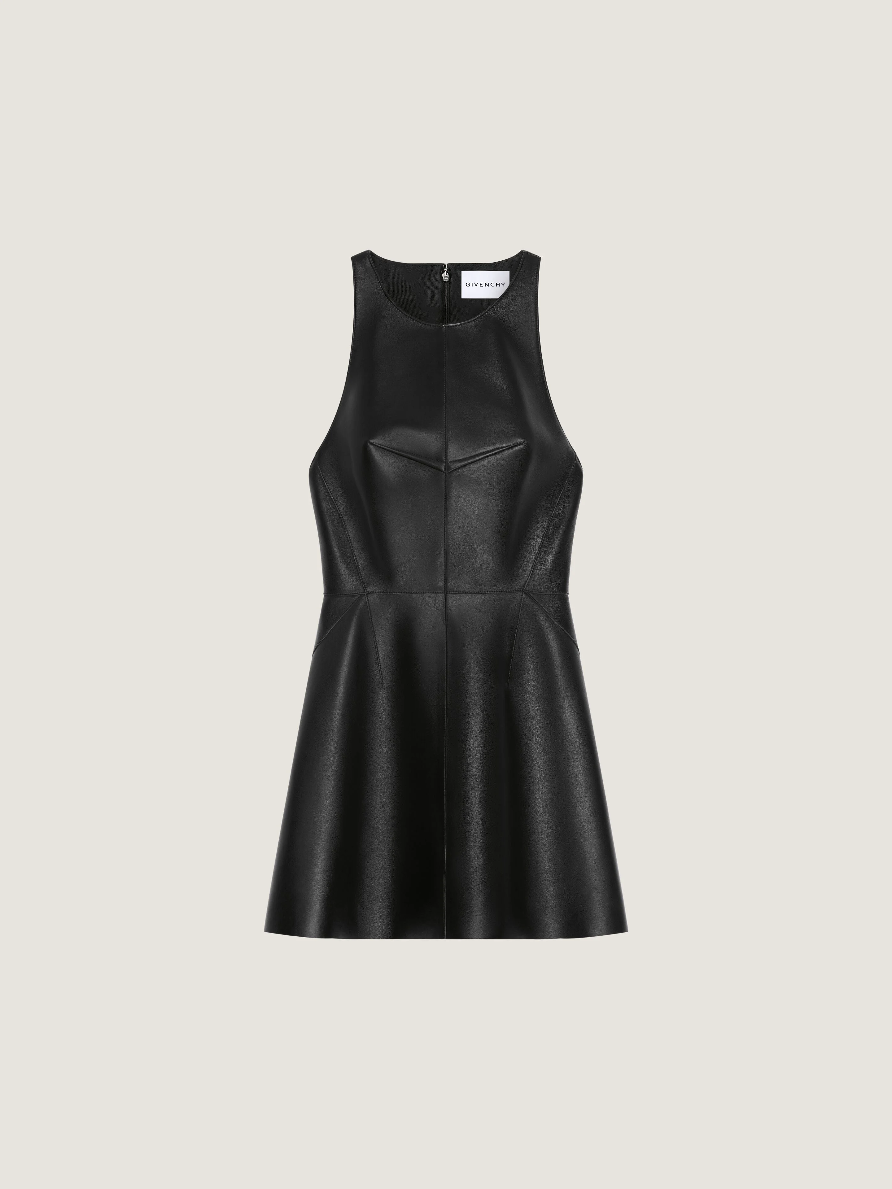 MINI DRESS IN LEATHER - 1