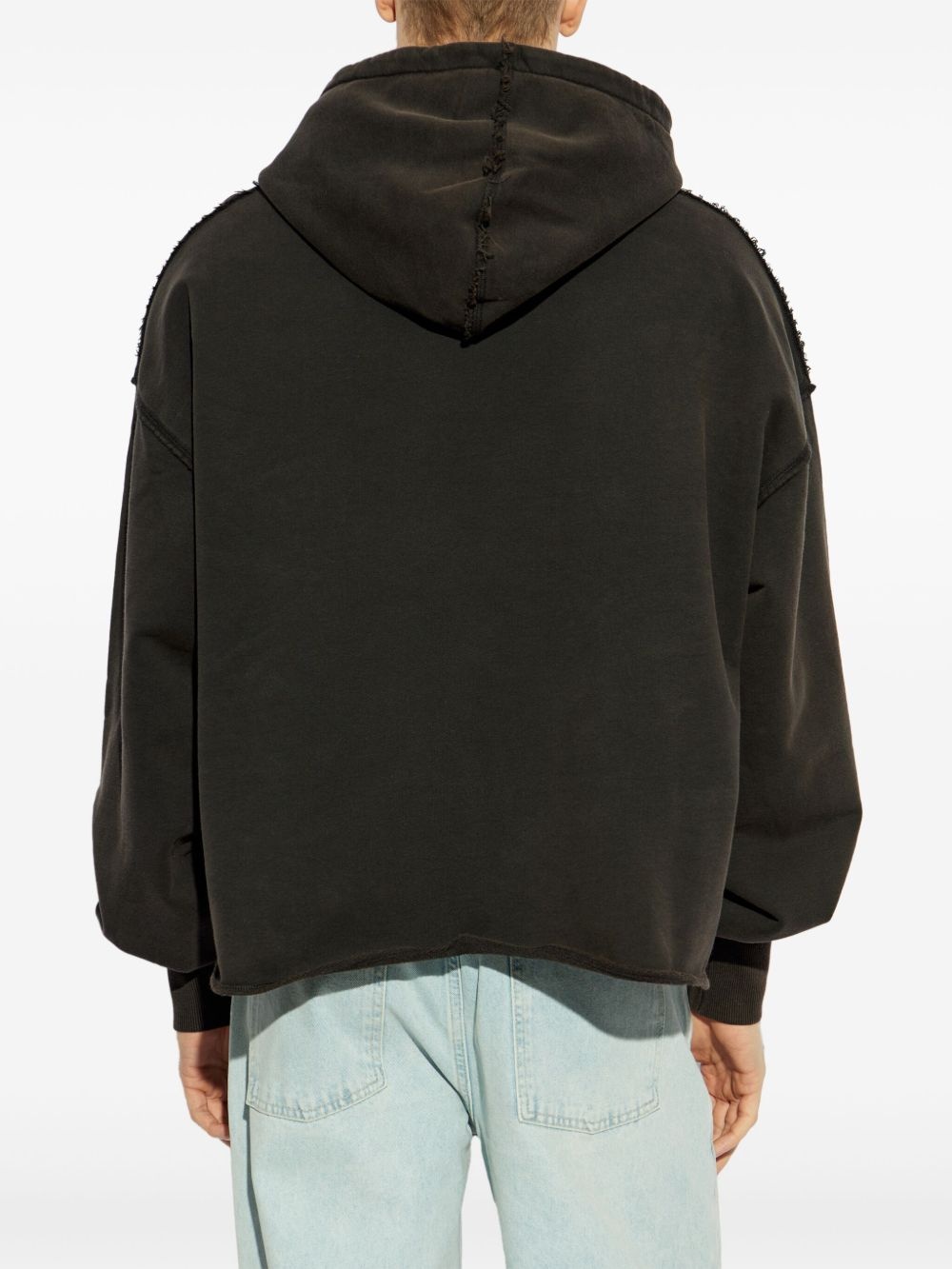 logo-print hoodie - 4