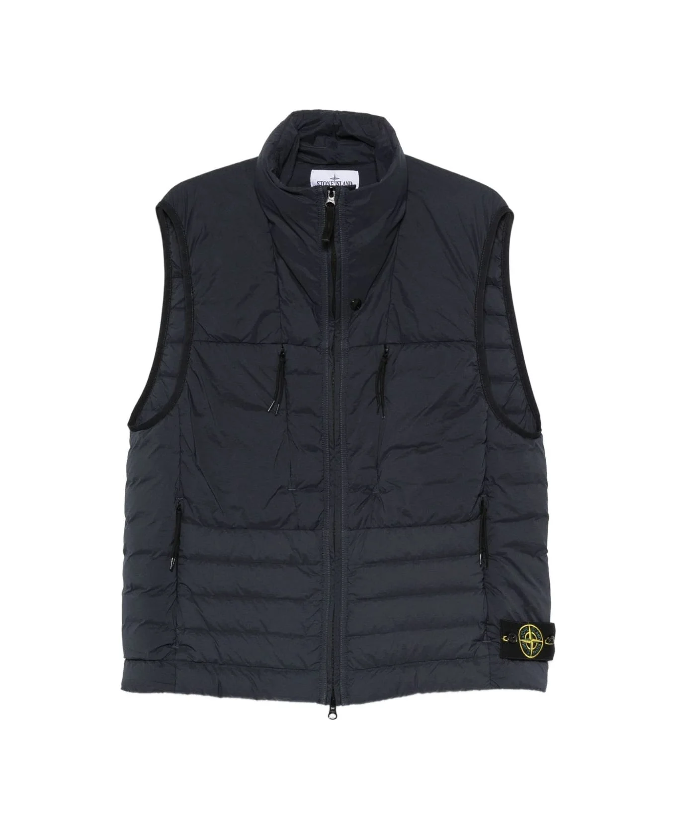 Nylon Down Vest - 1
