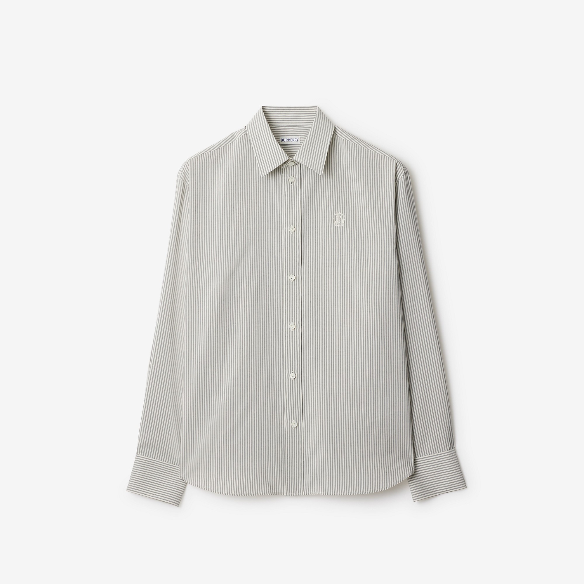 Striped Silk Shirt - 1