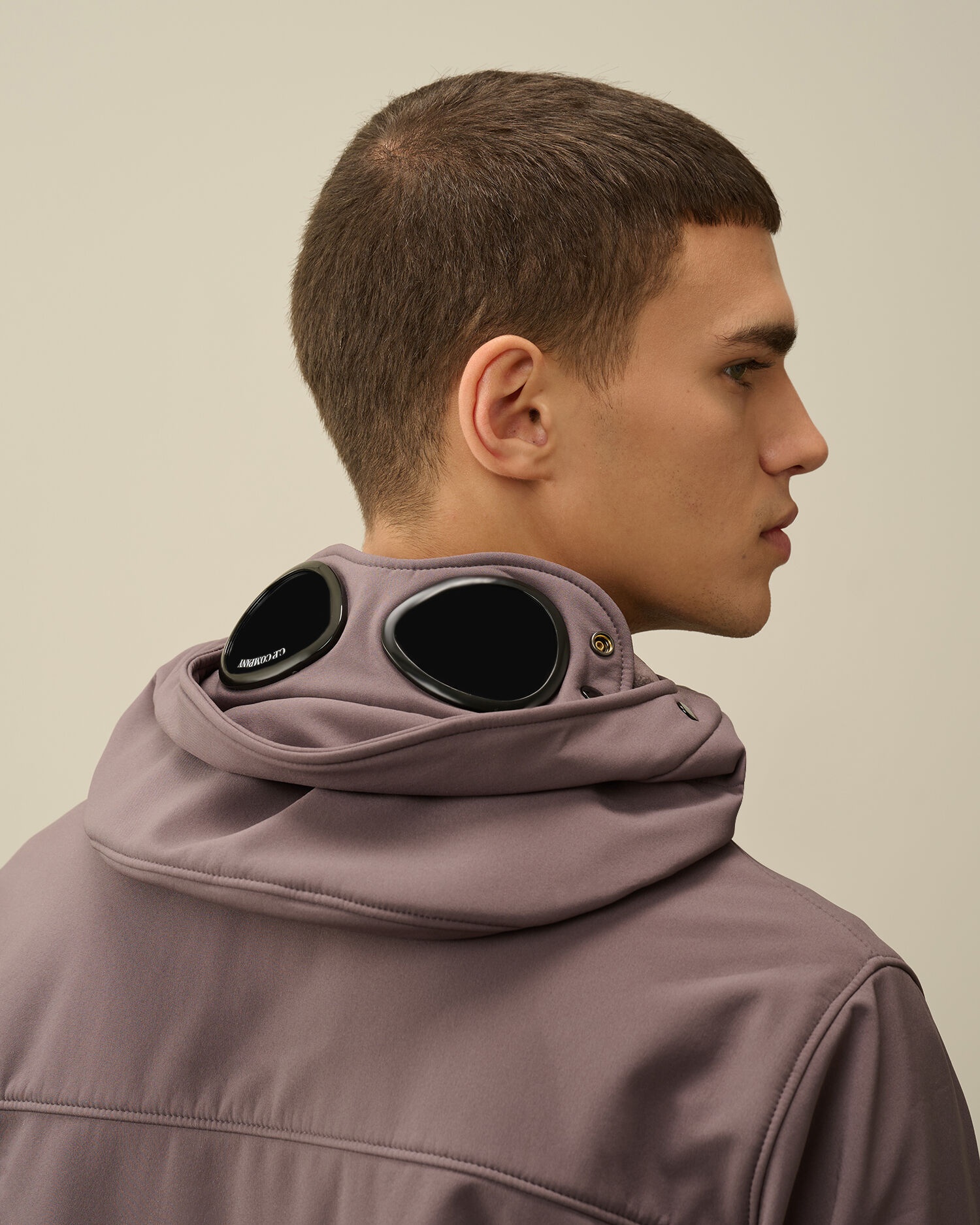 C.P. Company C.P. Shell-R Goggle Jacket | REVERSIBLE