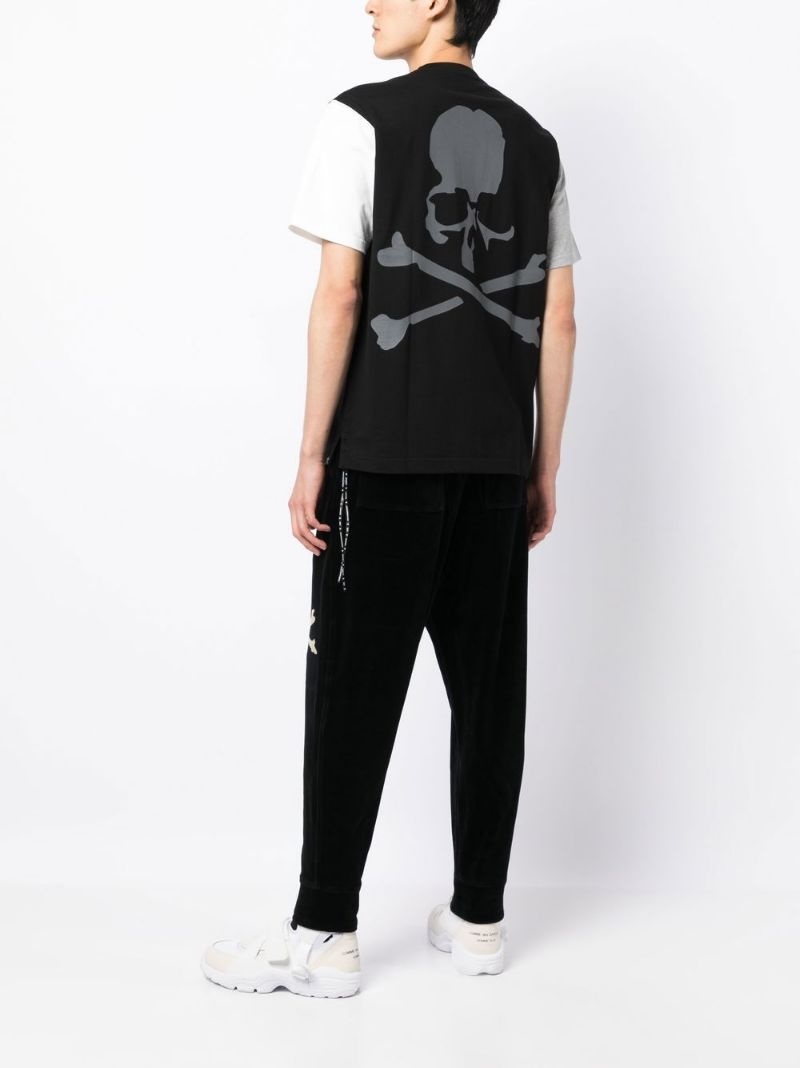 skull-print short-sleeve T-shirt - 2