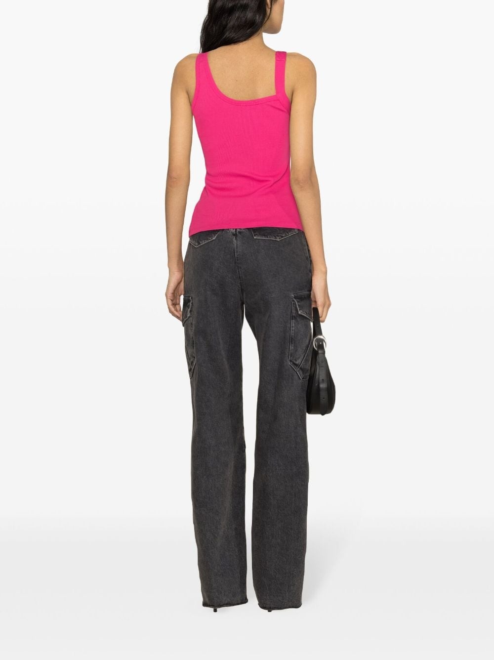 buckle-embellished tank top - 7