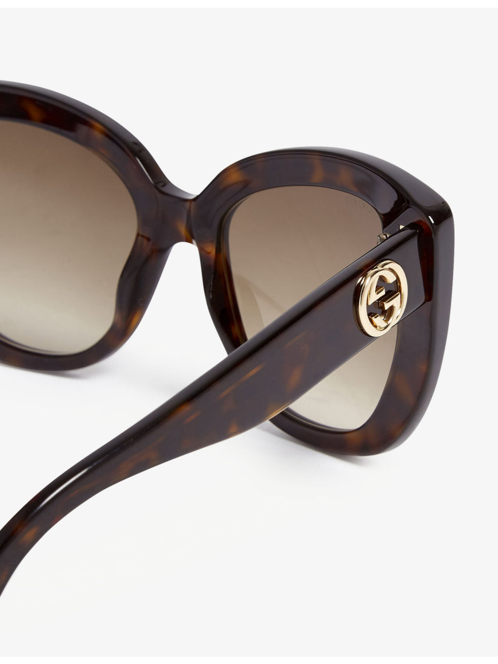 Havana Gg0327s cat-eye frame sunglasses - 3