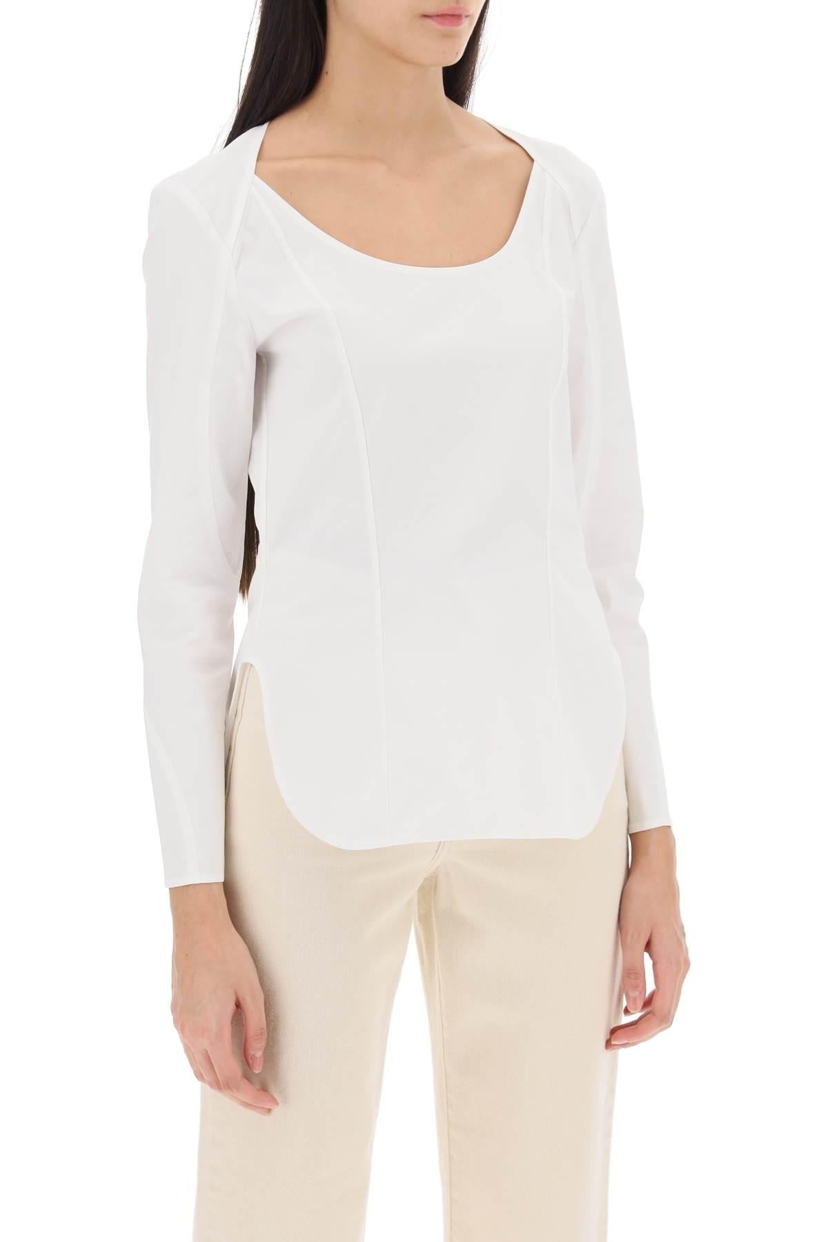 LEIYA POPLIN BLOUSE - 3