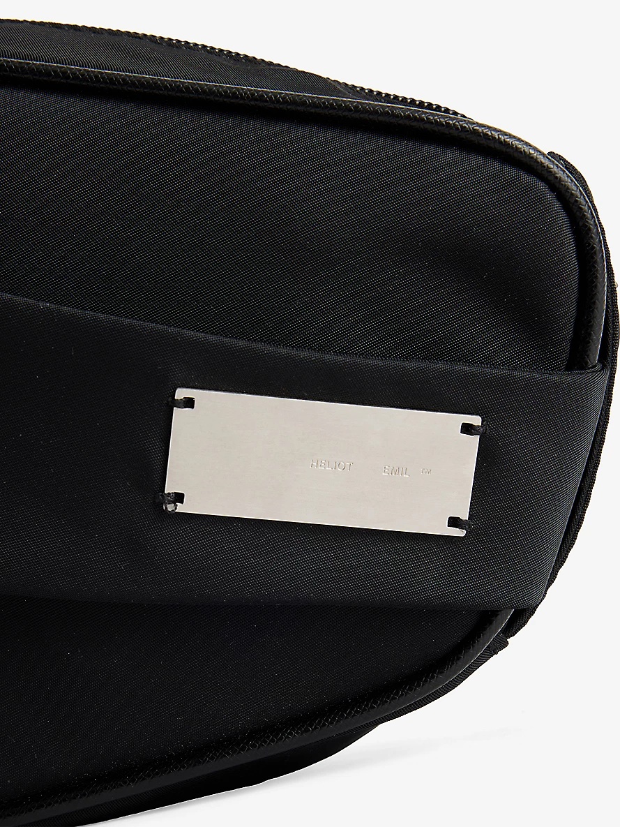Asymmetric Woven Cross-Body Bag - 3