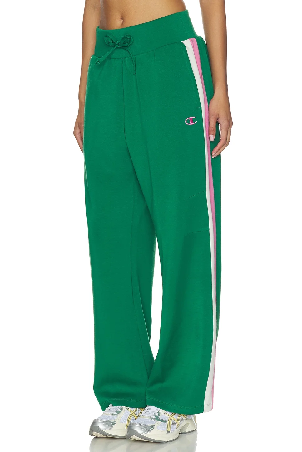 Tennis Court Wide Leg Track Pant - 1