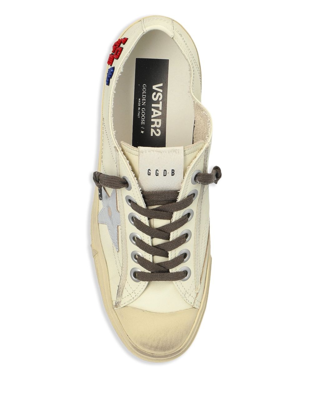 leather sneakers - 4