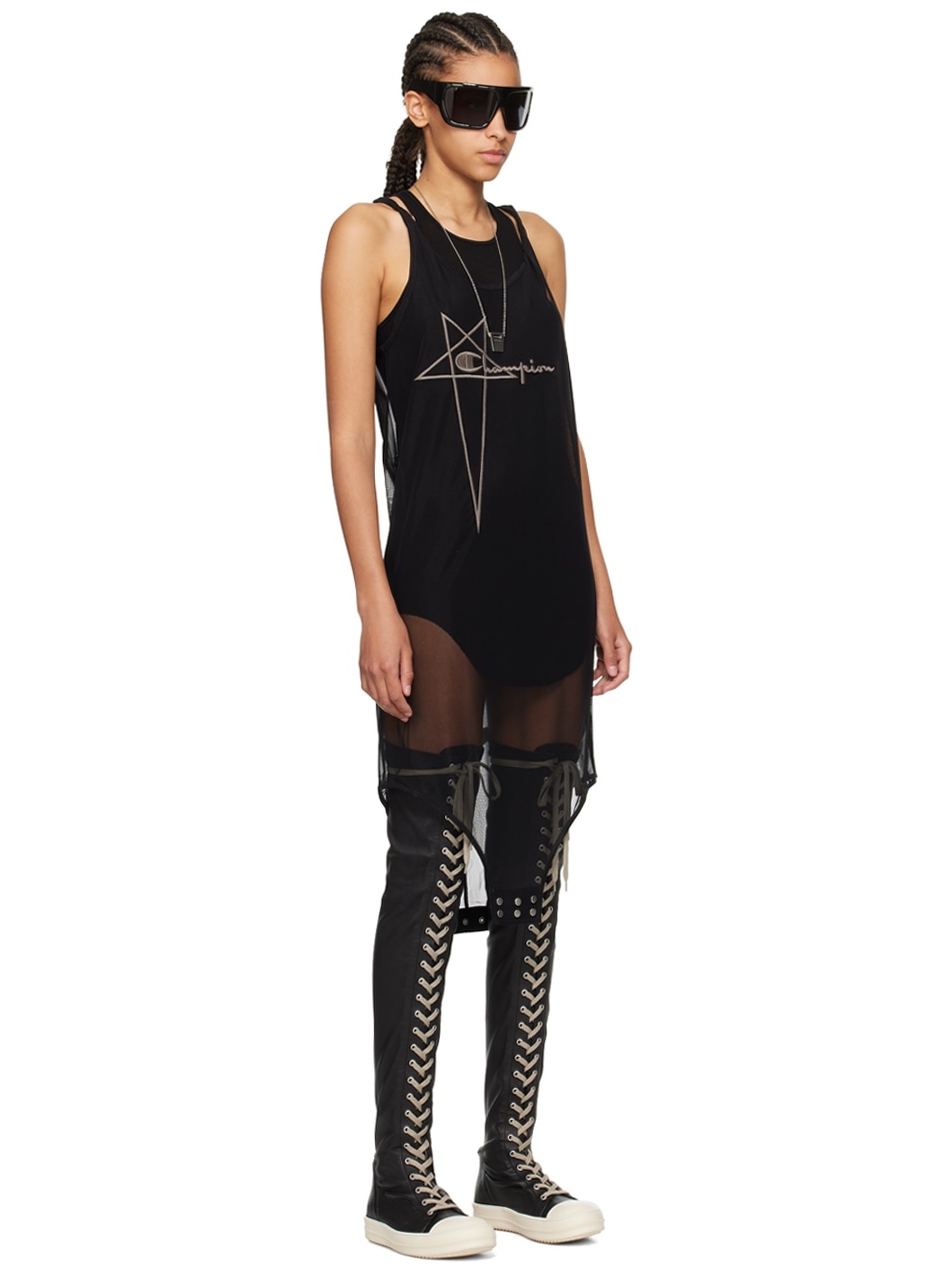 Black Champion Edition Basketball Minidress - 2