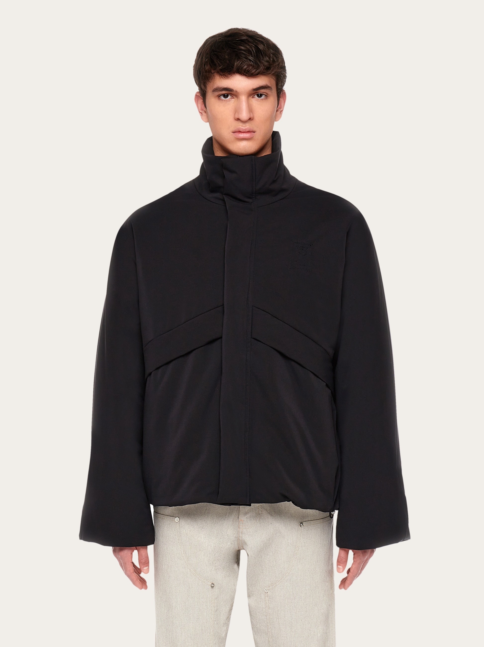 Straight cut blouson - 2