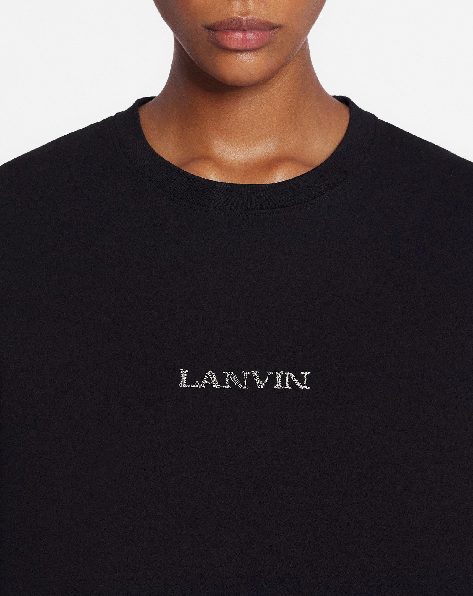 LANVIN LOGO CLASSIC T-SHIRT - 7