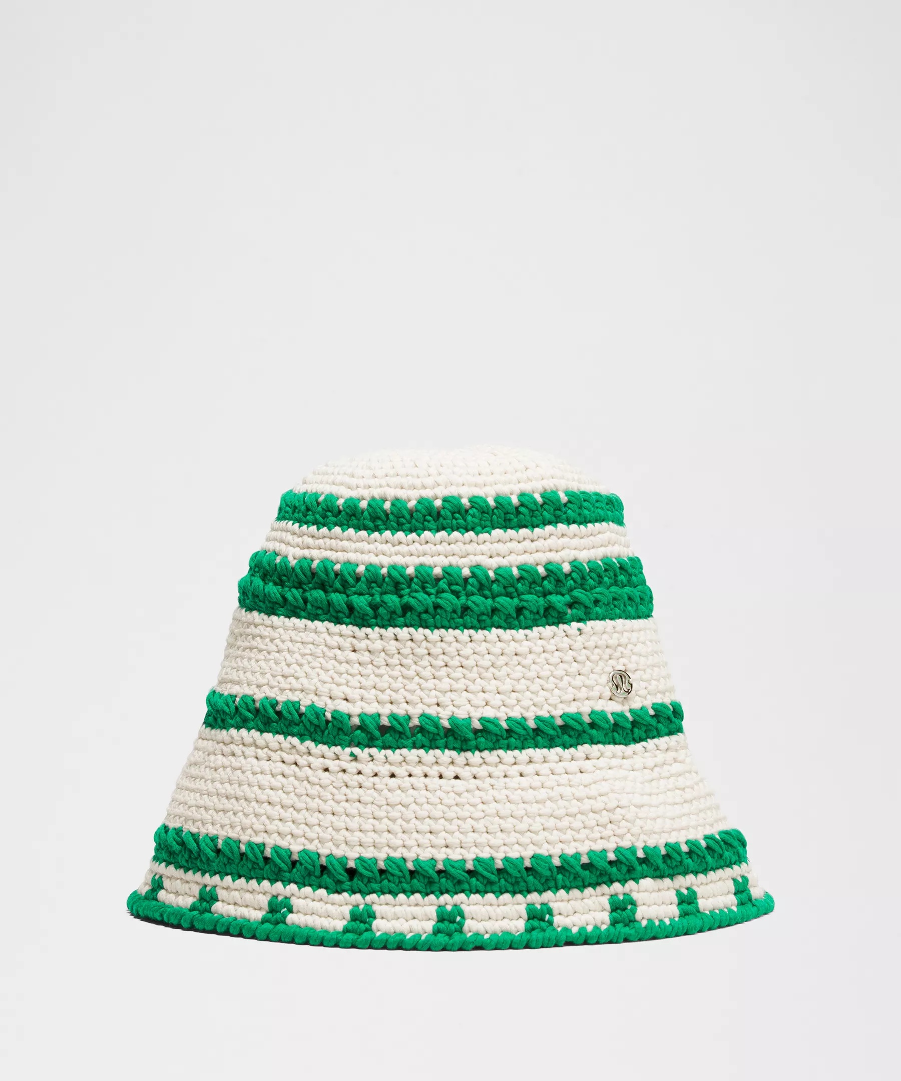 Cotton Crochet Bucket Hat - 1