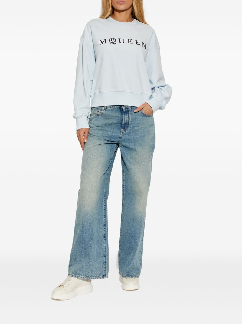 Alexander McQueen logo-print sweatshirt outlook