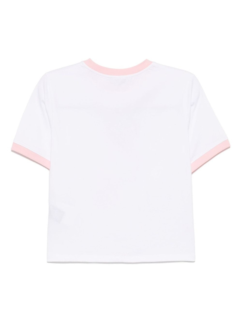 We11done Colorful Teddy Ringer T-shirt outlook