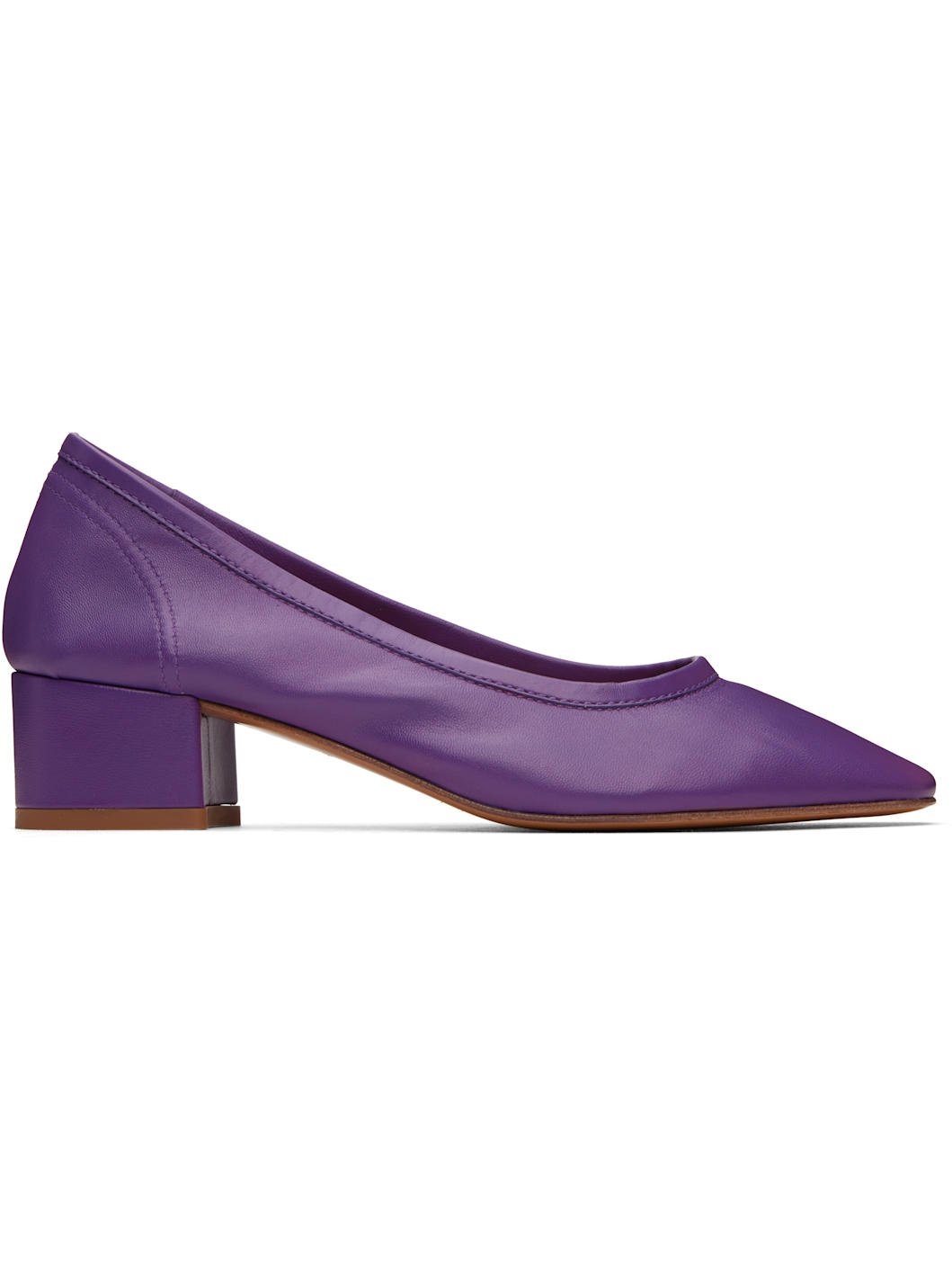 Purple Roberta Heels - 1