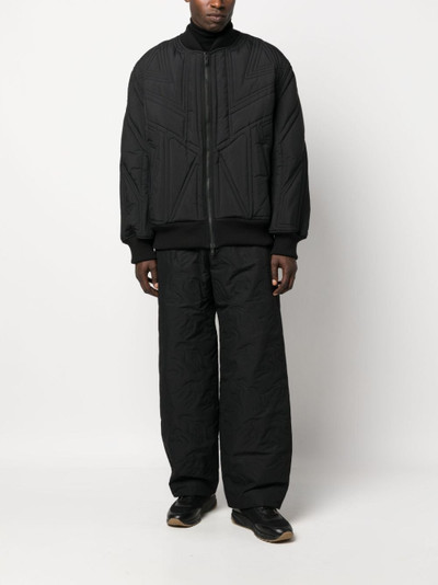 Y-3 quilted bomber jacket outlook