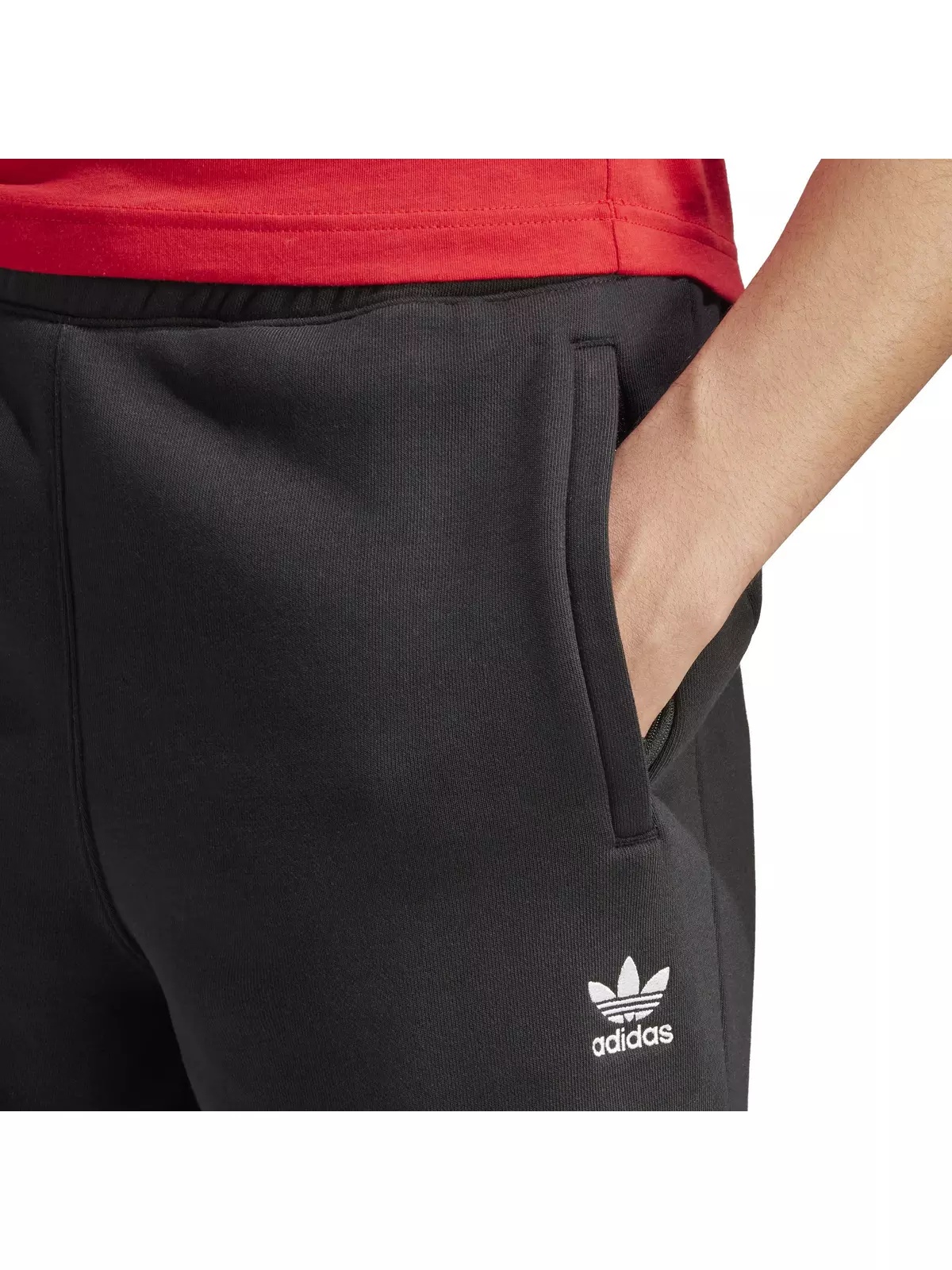 Originals Men's Trefoil Essentials Lifestyle Shorts -Black - 3