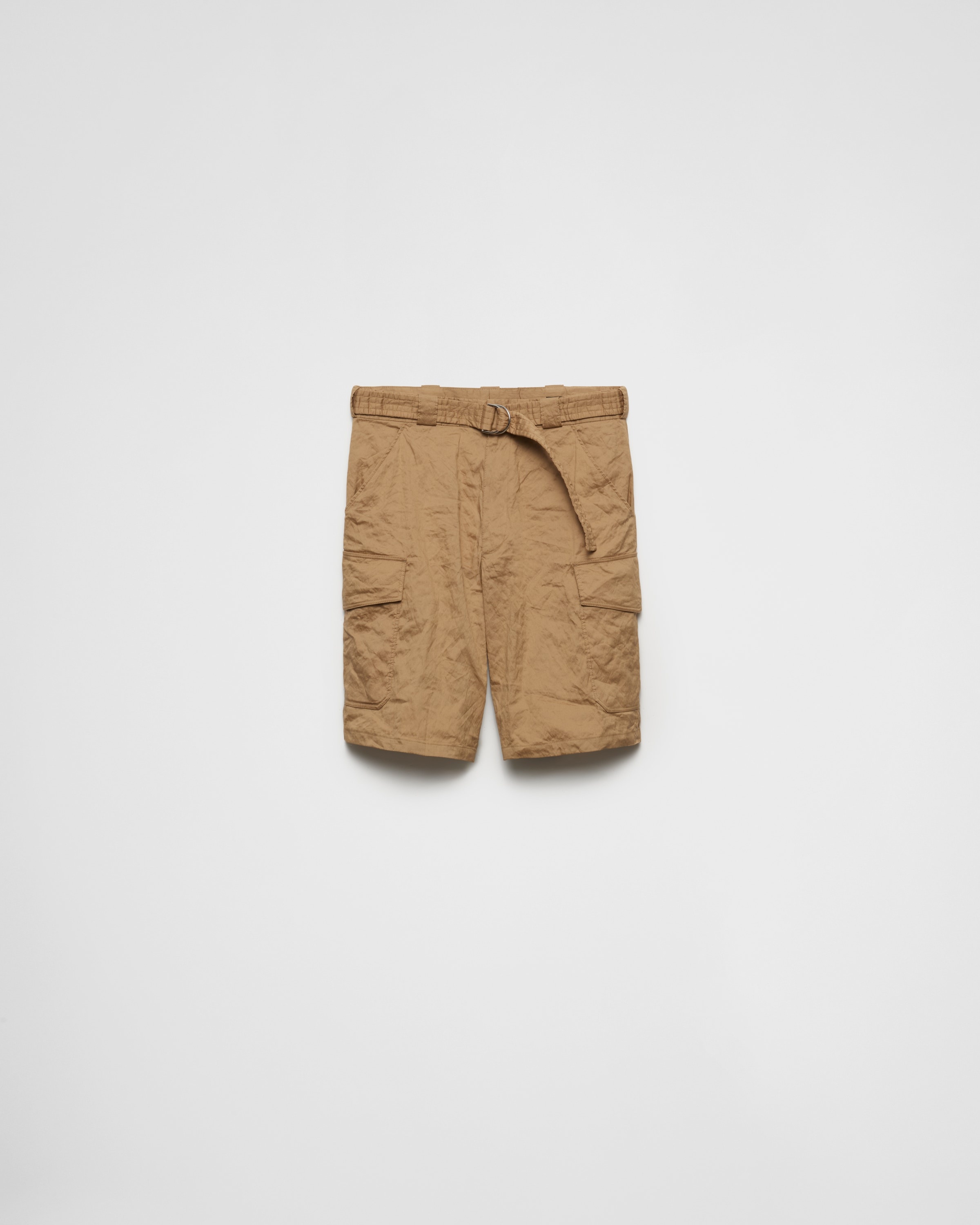 Stretch cotton Bermudas - 1