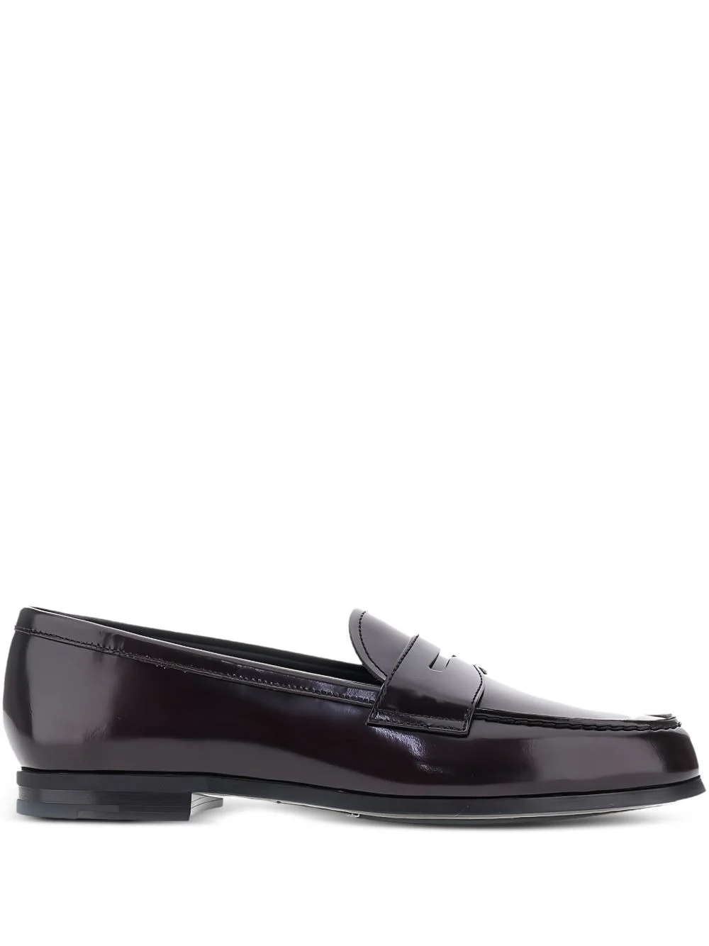 penny leather loafers - 1