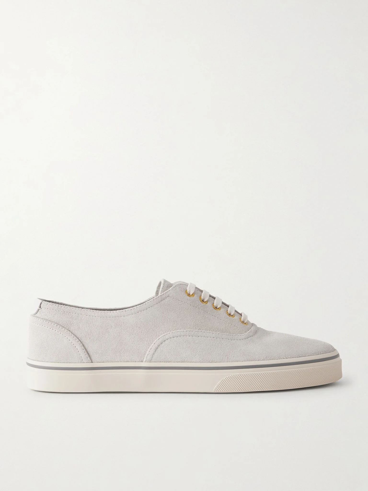 Suede Sneakers White - 1