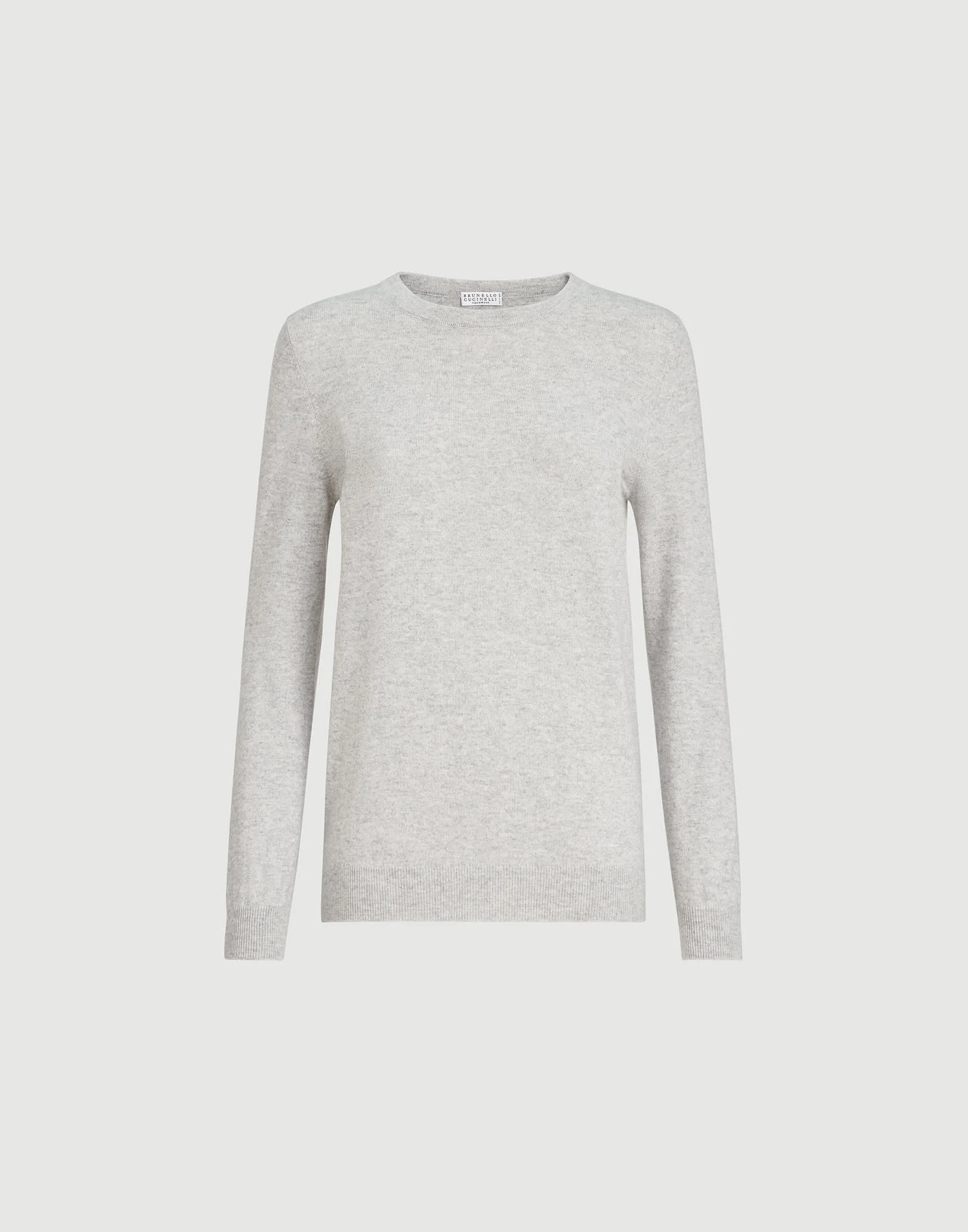 Cashmere sweater with monili - 1