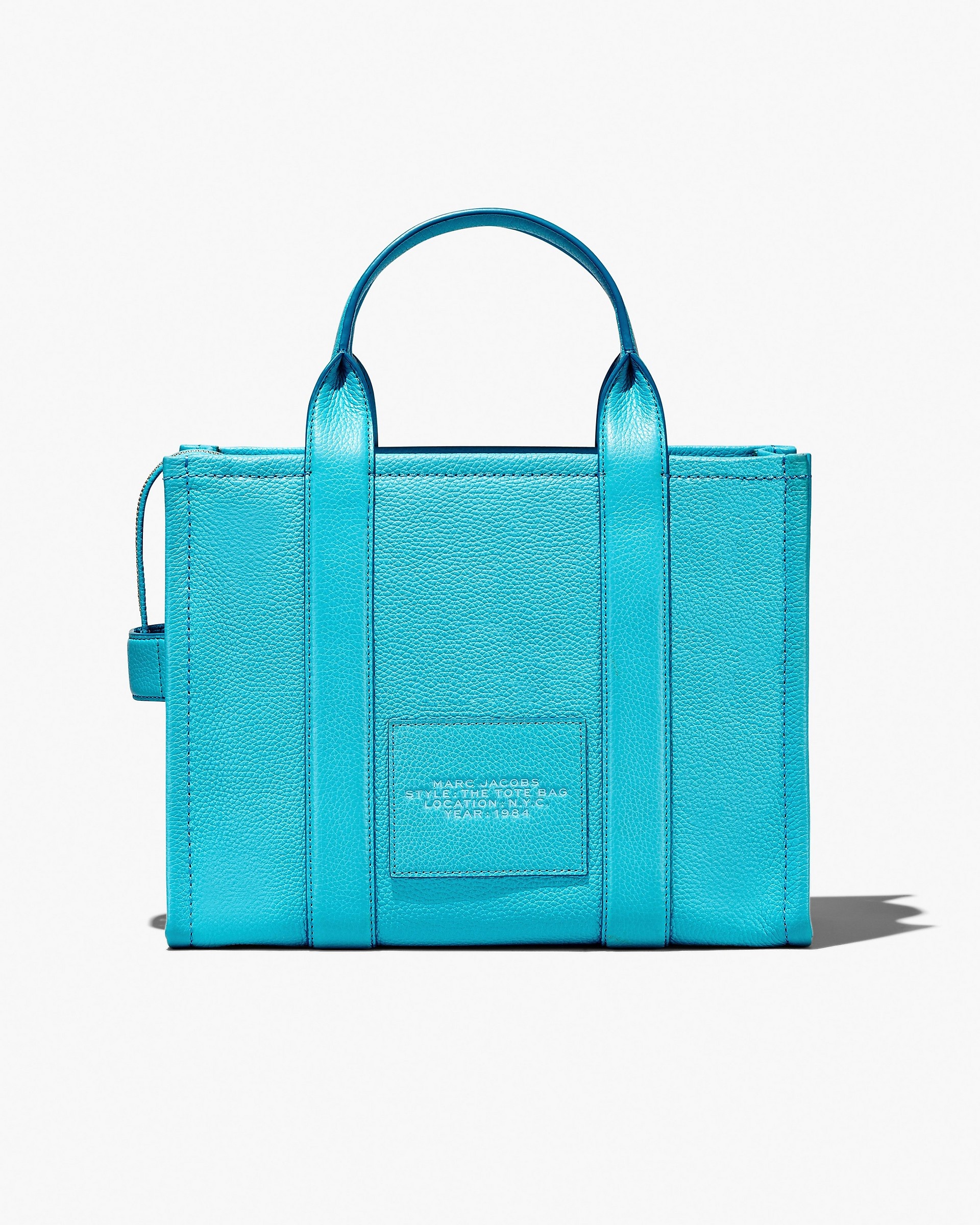 THE LEATHER MEDIUM TOTE BAG - 6