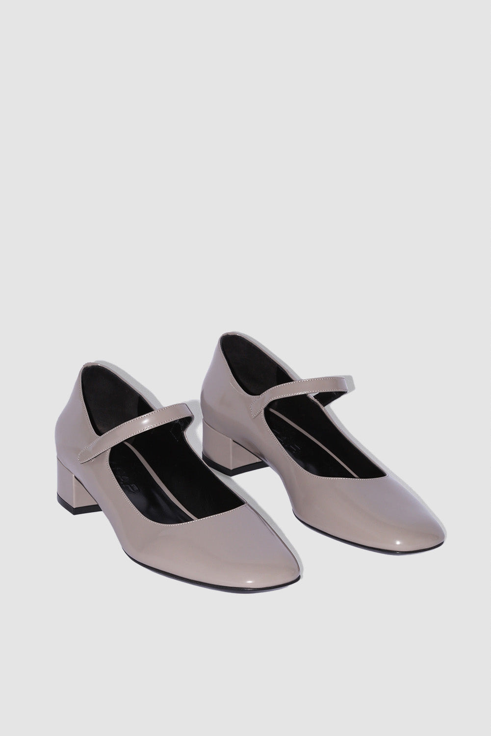 Ginny Fawn Semi Patent Leather Mary Jane Pump - 2