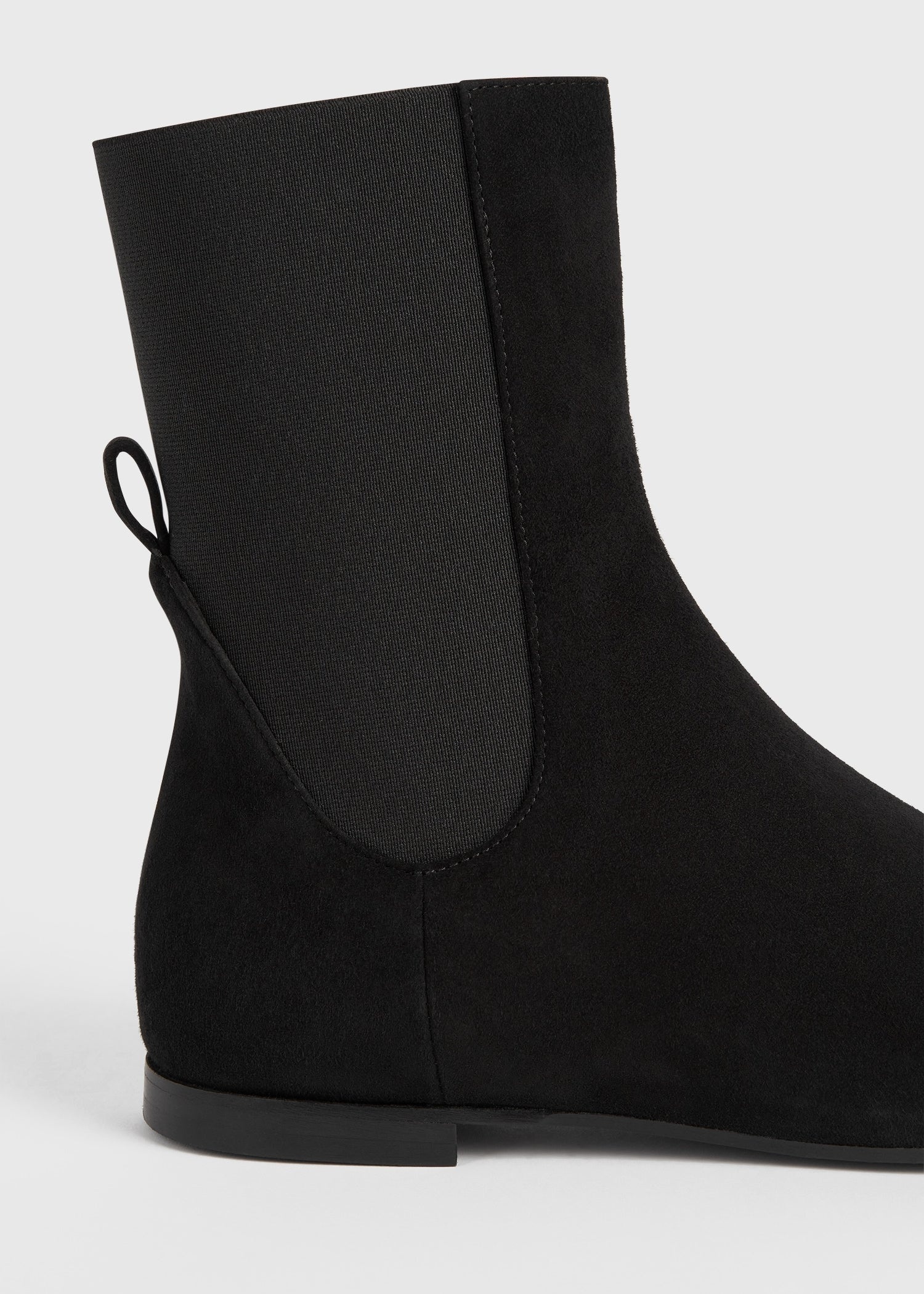 Suede Chelsea boots black - 4