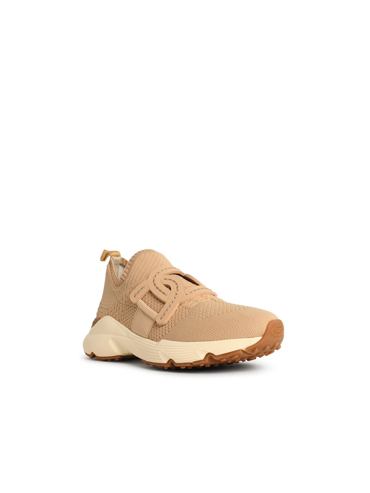 Tod's 'Kate' Sneakers In Beige Technical Fabric Women - 2