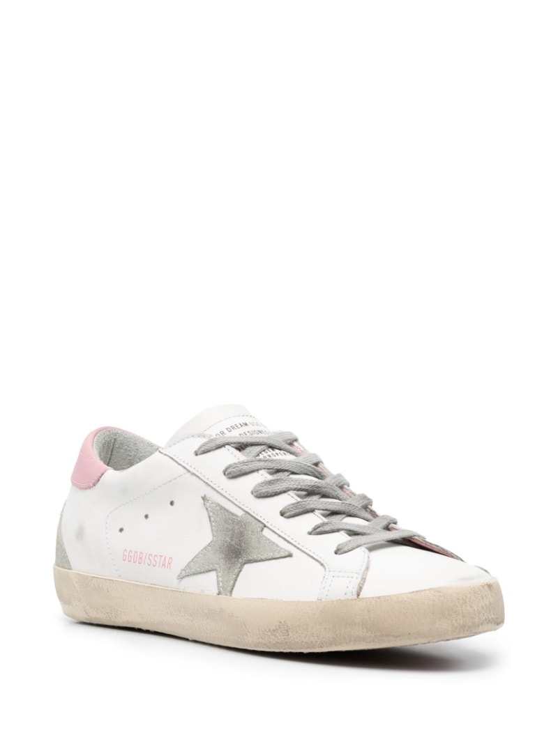 Golden Goose - Women's Sky-Star with Signature and Leopard Print Pony Skin Inserts, Woman, Size: 40