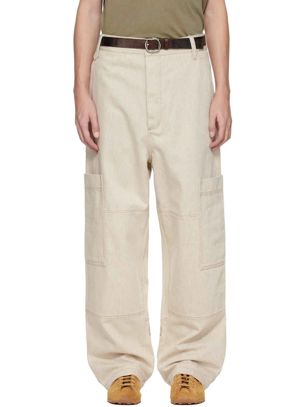 Off-White 'The Carré de-Nîmes' Denim Cargo Pants - 1