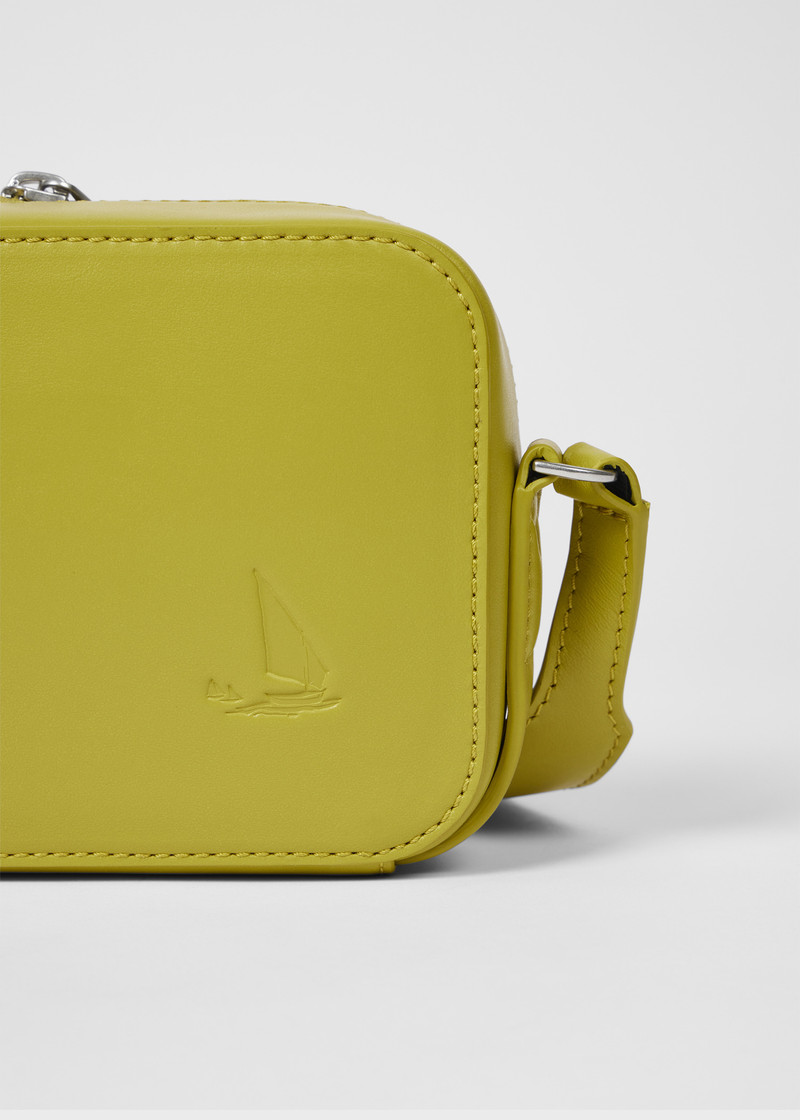 Olive Green Leather Flight Bag 5
