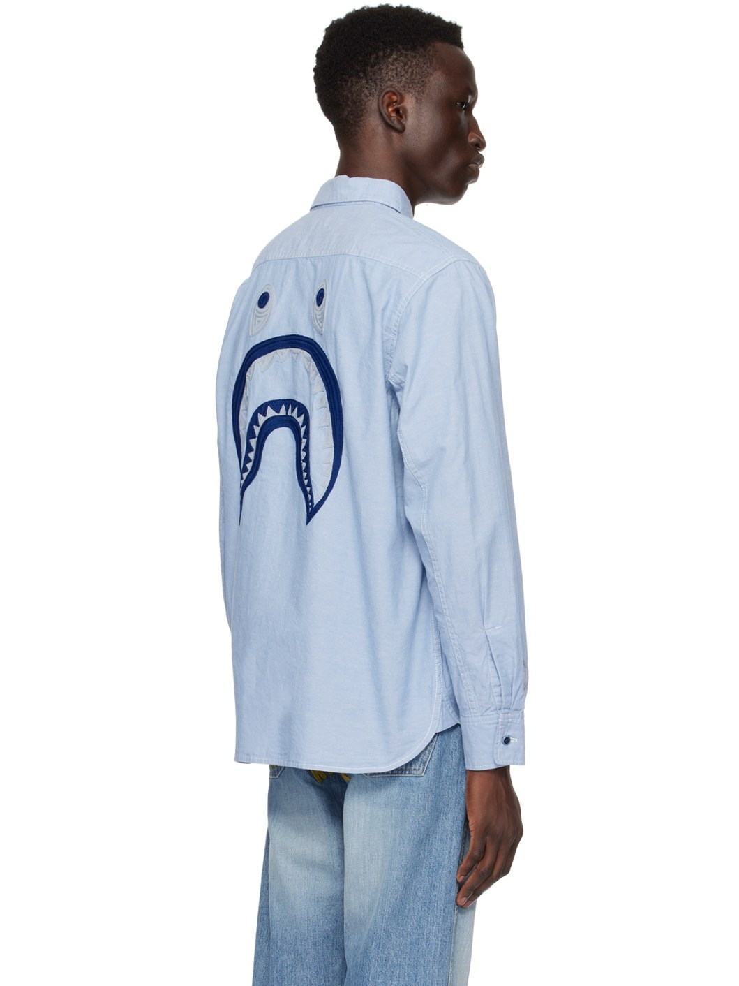 Blue Shark Dungarees Shirt - 3