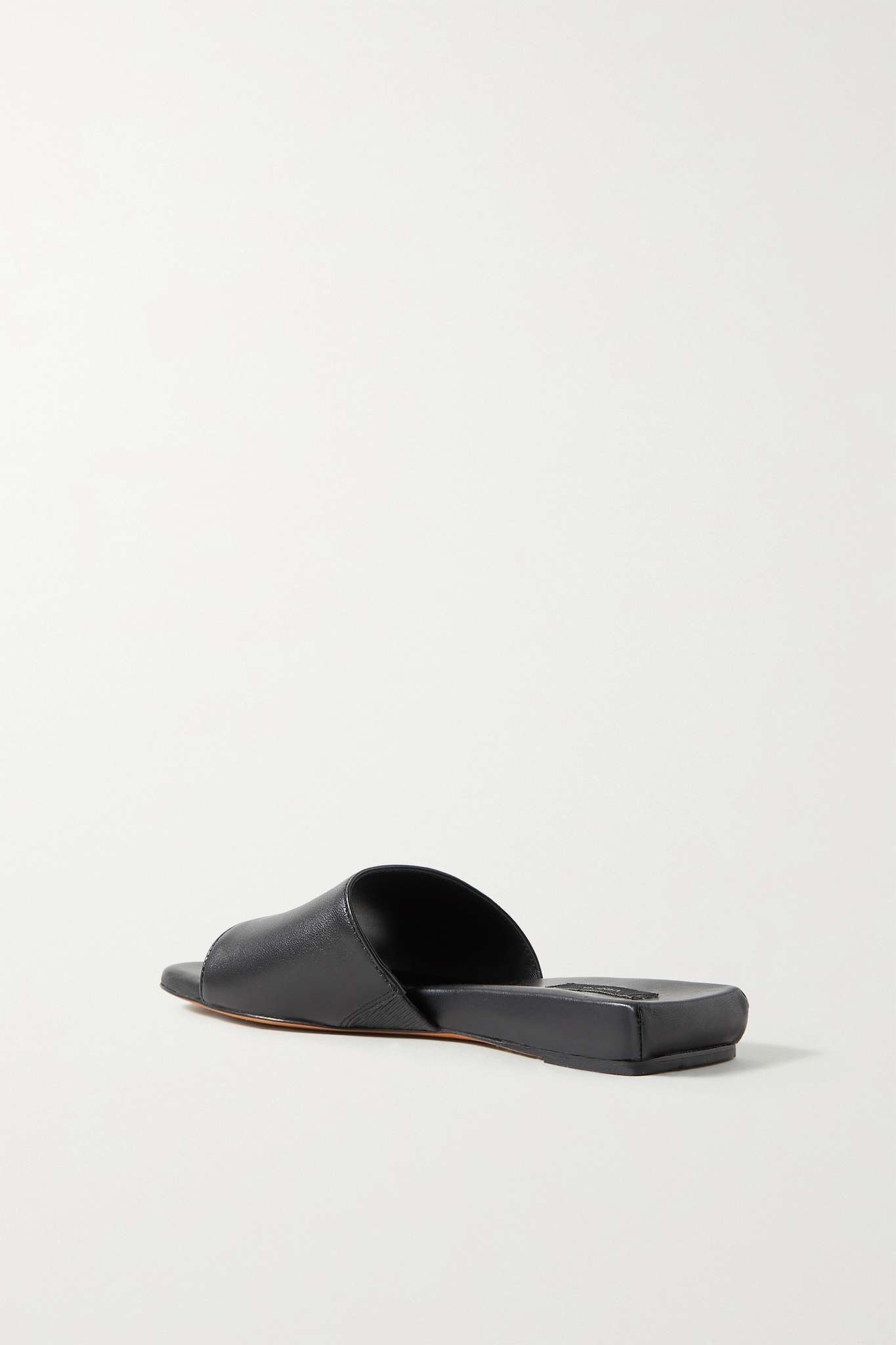 Garth leather slides - 3