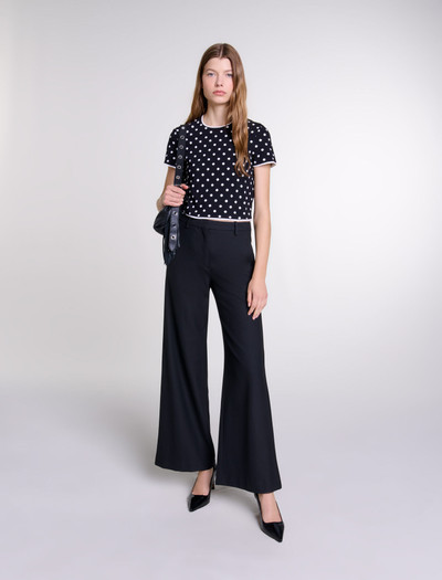 maje Flared trousers outlook