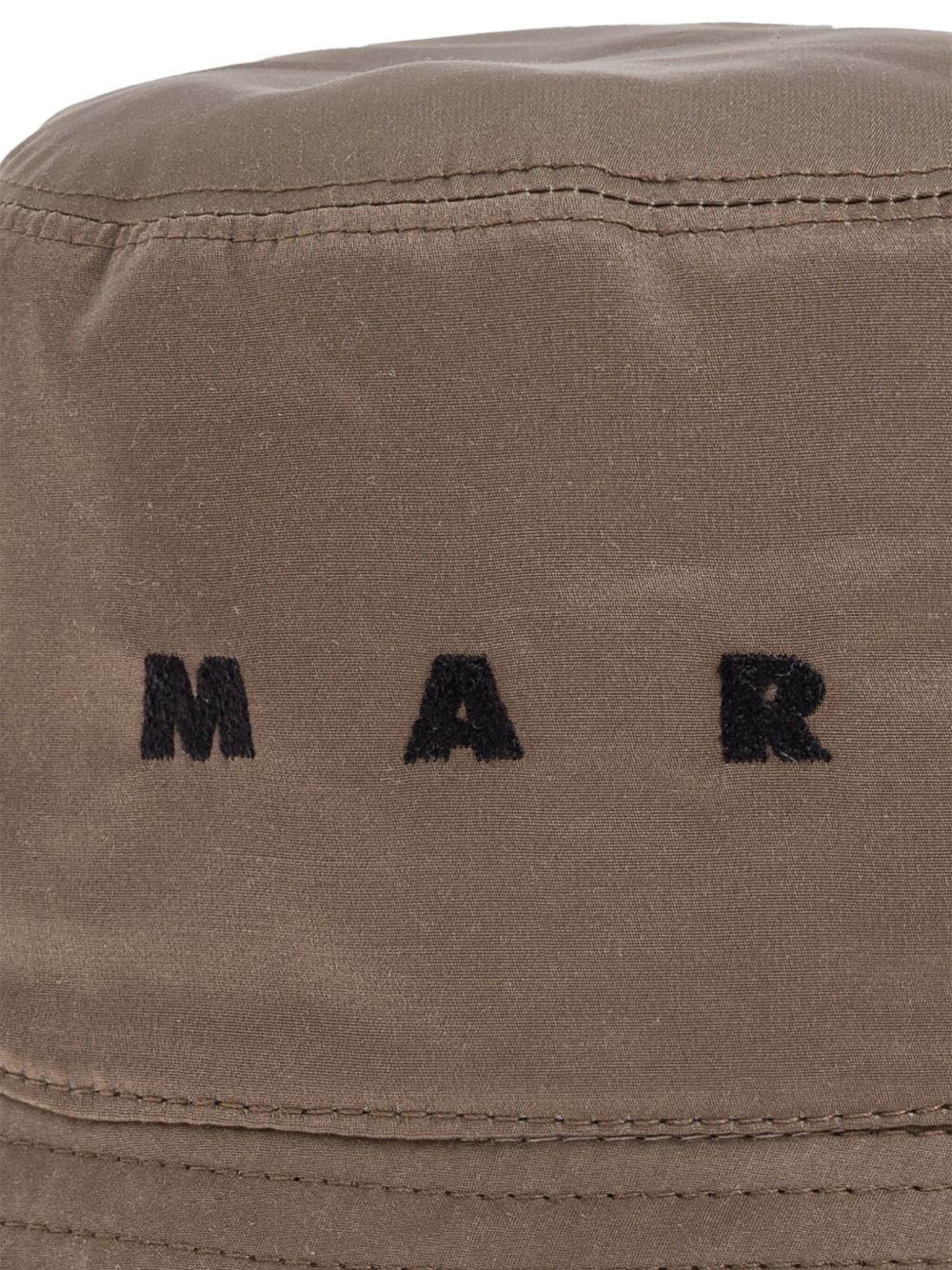 logo-embroidered bucket hat - 4