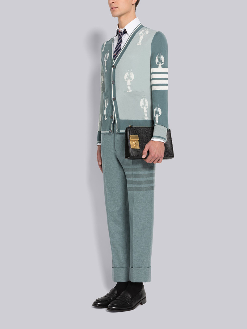 Pebble Grain Leather Mr. Thom Wristlet 4