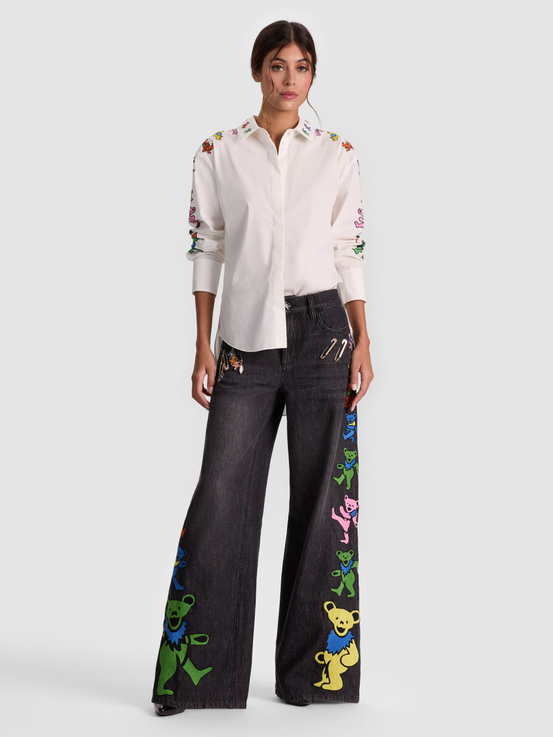 A+O X GRATEFUL DEAD DIMITRA BUTTON DOWN 3