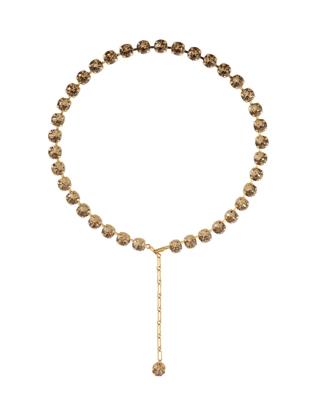 CRYSTAL TENNIS NECKLACE - 1