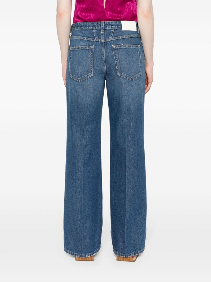 Gillan low-rise flared jeans 4
