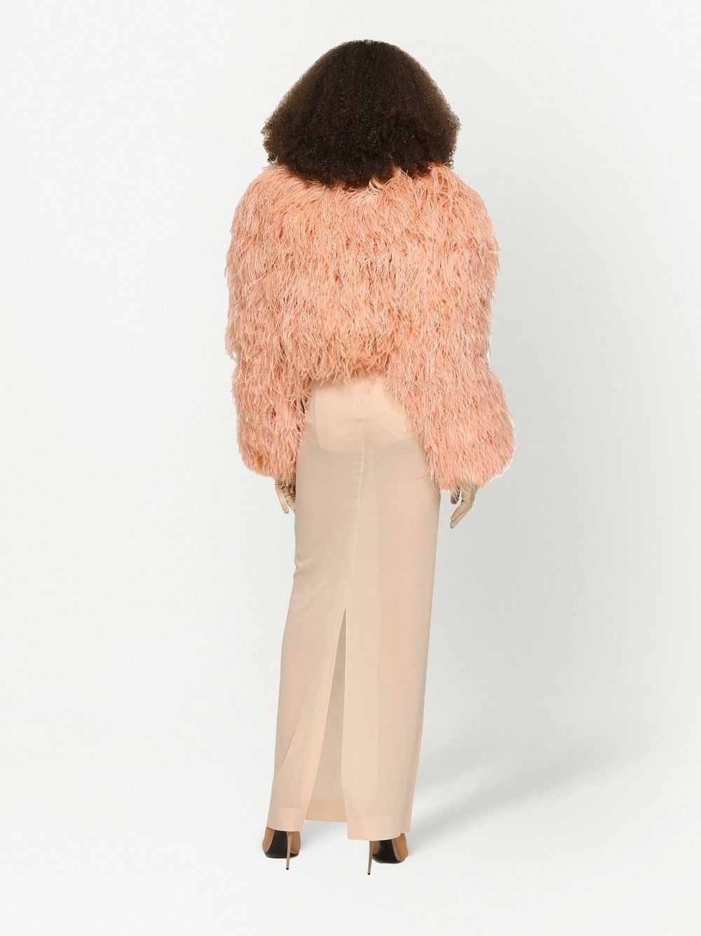 KIM DOLCE&GABBANA cropped jacket - 4